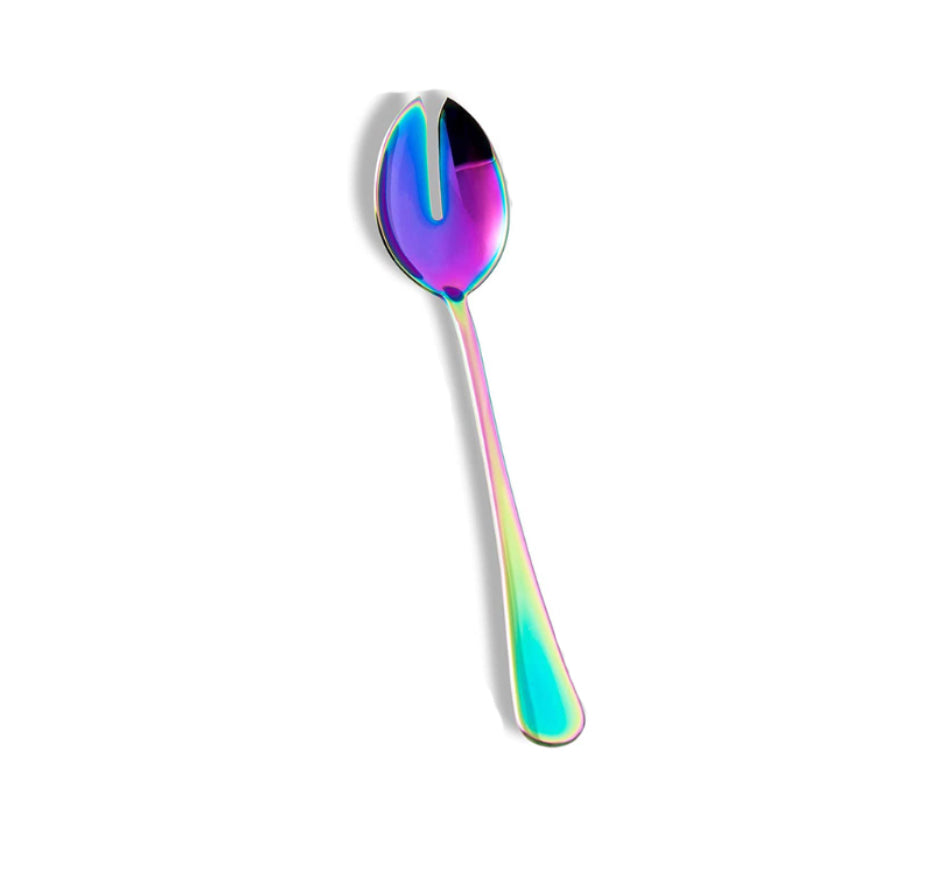 Brescia Serving Fork - Rainbow