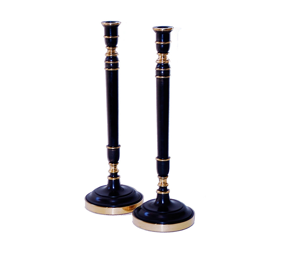 Bronze and Brass Candlestick (Sold Individually)