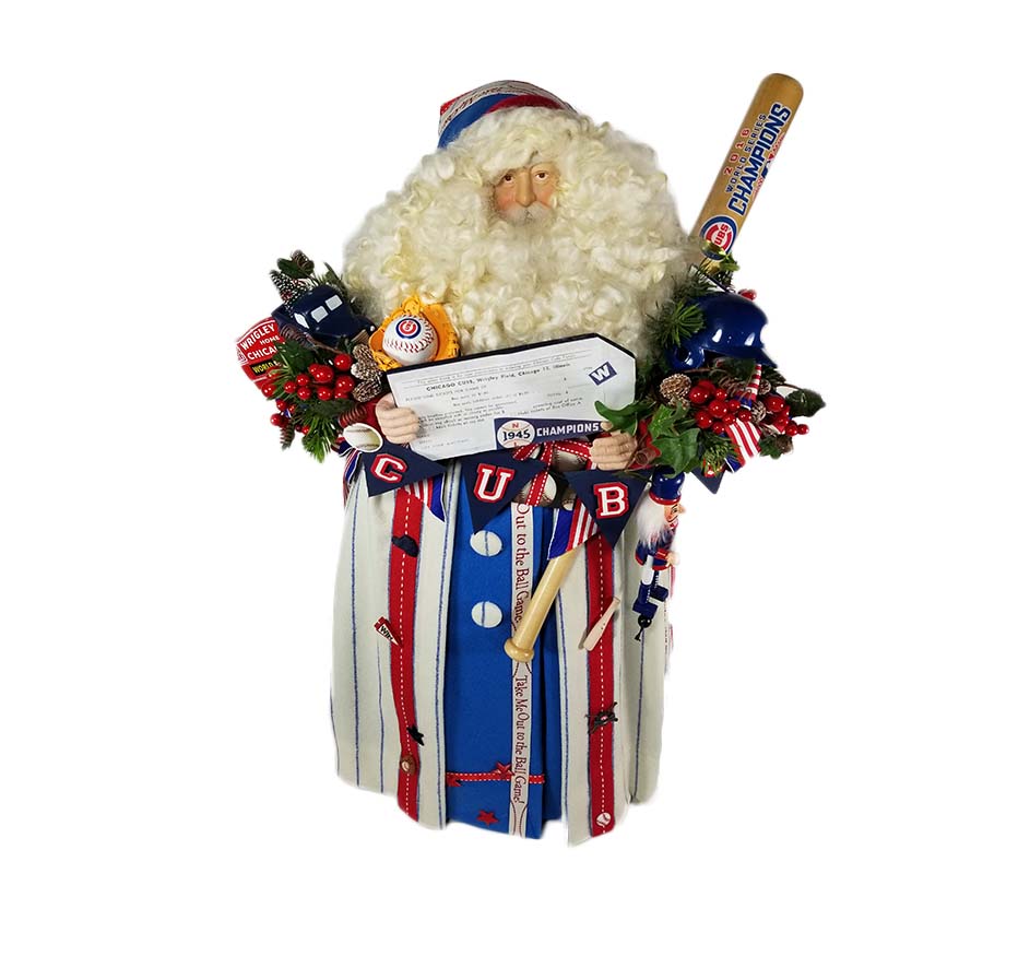 Pinstripe Santa