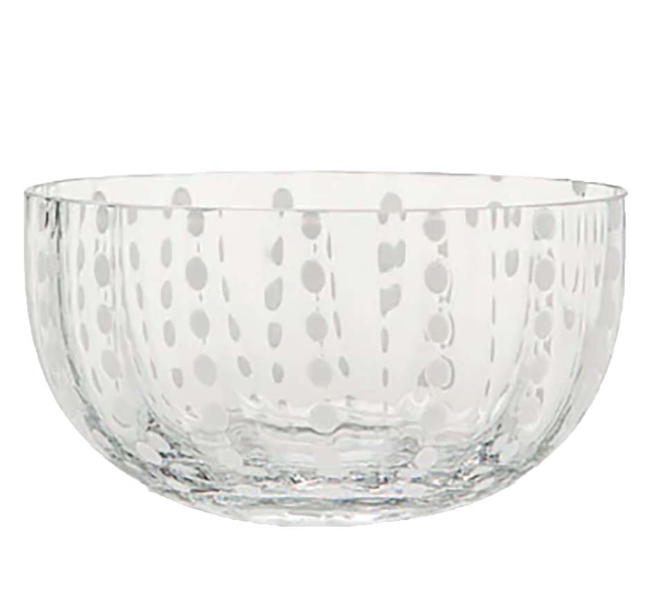 Perle Large Glass Bowl