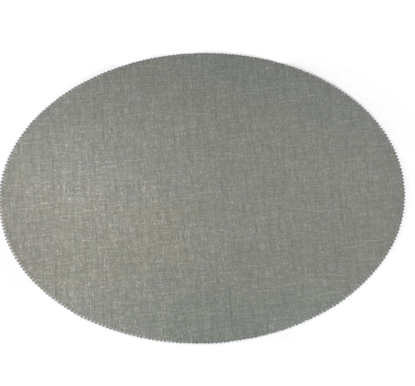 Darby Oval Placemat (Available in 2 Colors)
