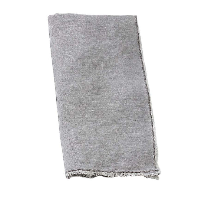 Stone Washed Fringe Napkins