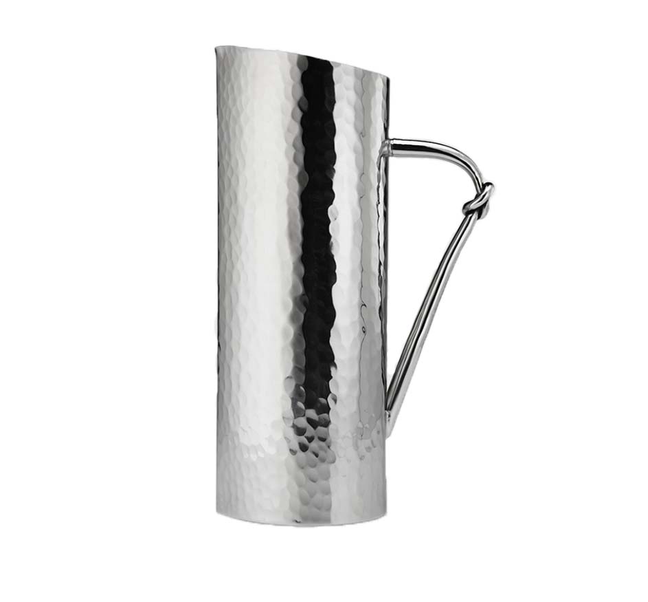 Helyx Water Pitcher w/Knot Handle 12″