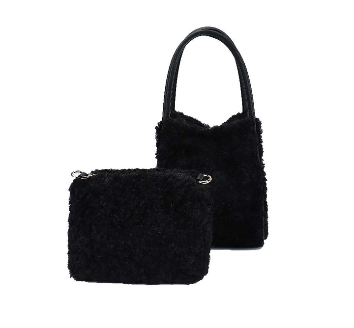 Hollace Mini Tote Shearling (Available in 2 Colors)