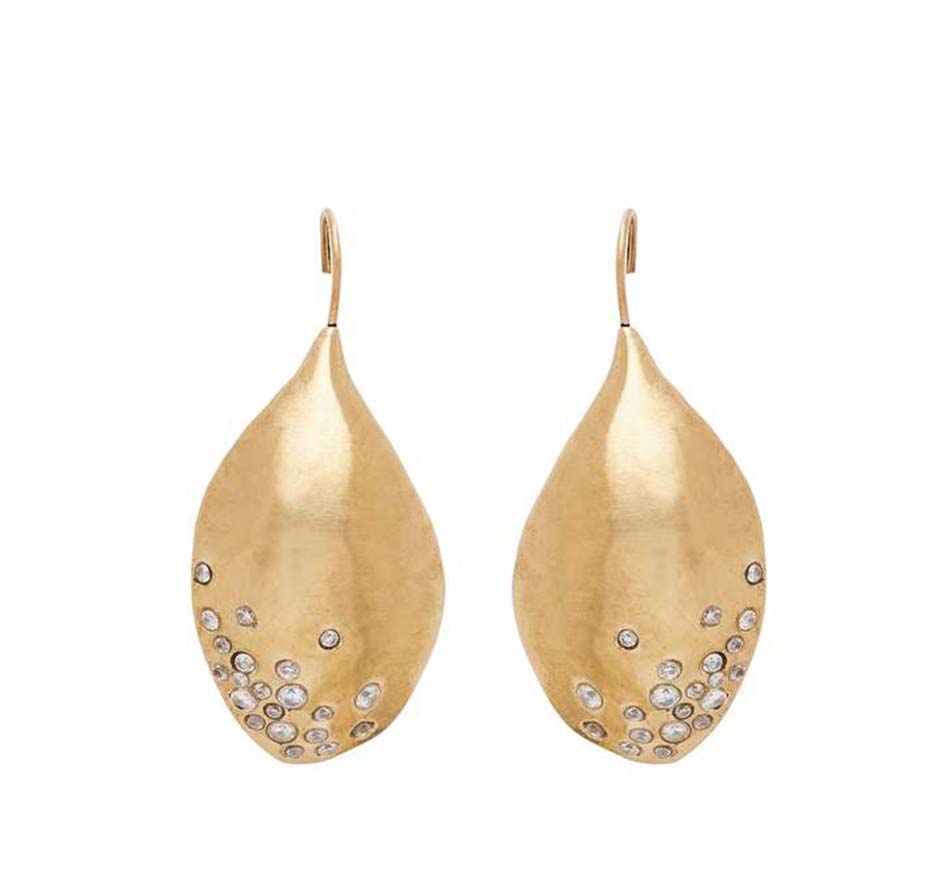 Petal Bronze Earring