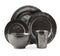 The Pewter Stoneware Dinnerware Collection
