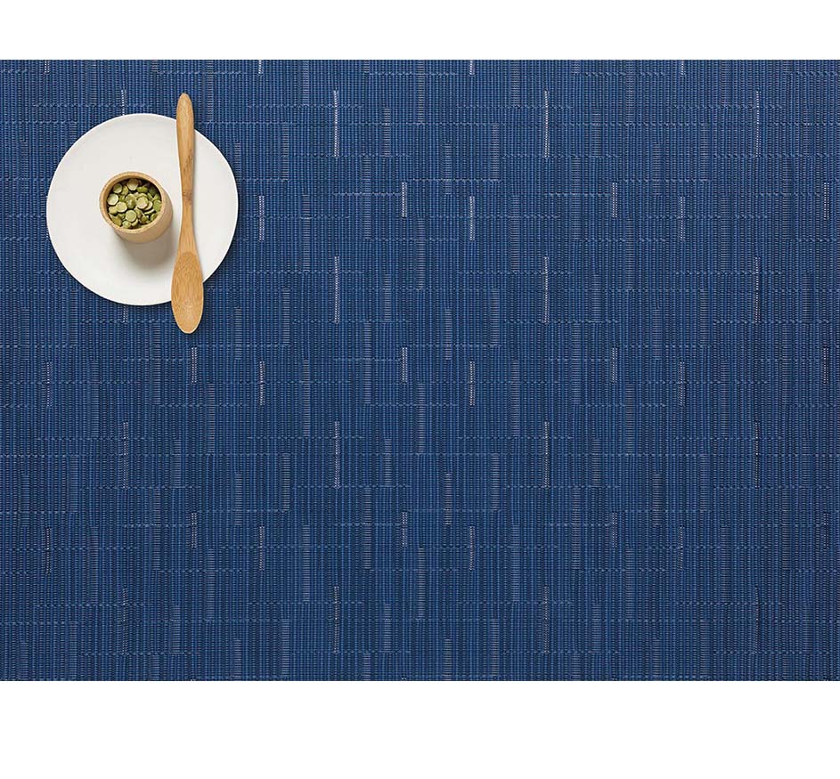 Bamboo Placemat In Lapis (Set Of 4)