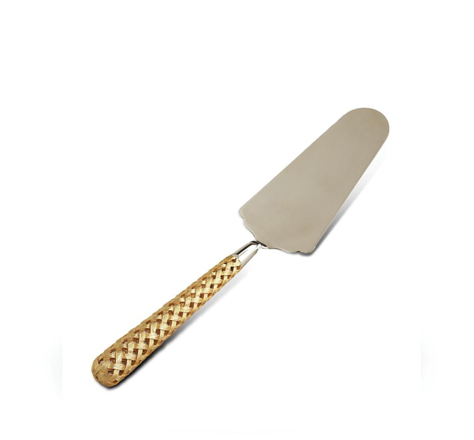 Braid Gold Cake Server