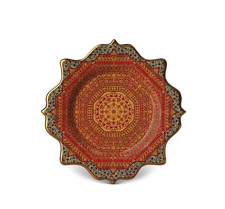 Tabriz Dessert Plate (Set of 4)