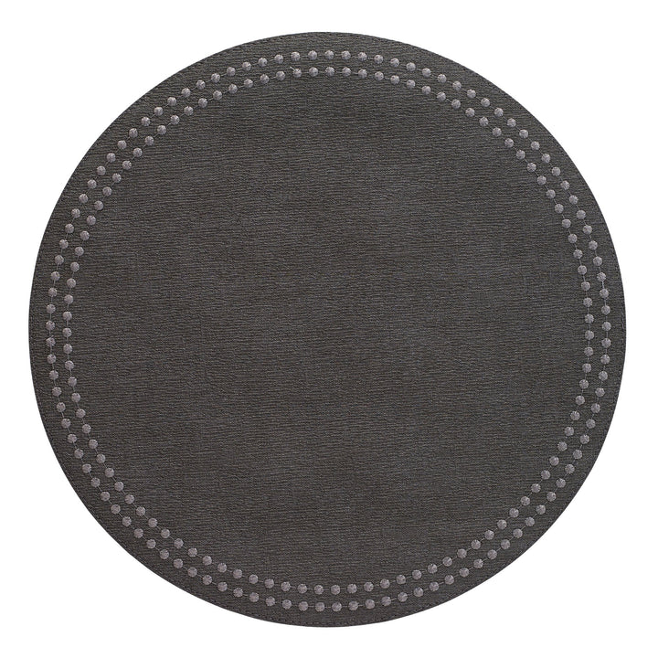 Round Pearl Placemats (Set of 4, Available in 8 Colors)