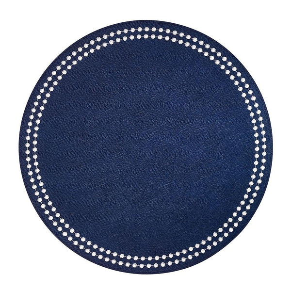 Round Pearl Placemats (Sold as a set of 4 and are available in 8 Colors)