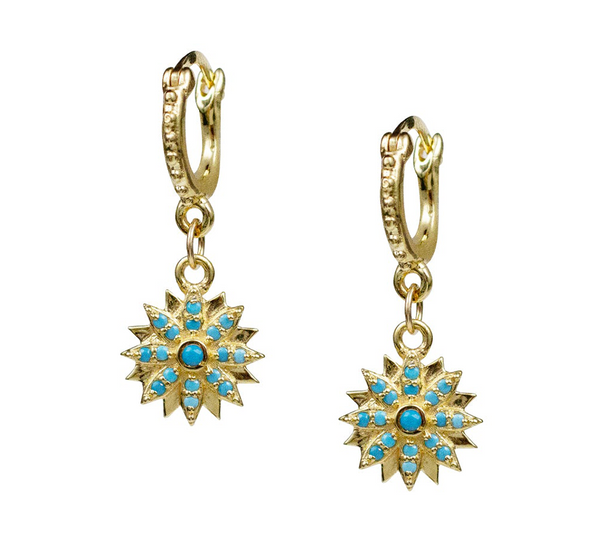 Sol Earrings in Turquoise