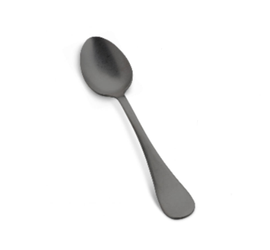 Vintage Black Shiny Oro Nero Serving Spoon