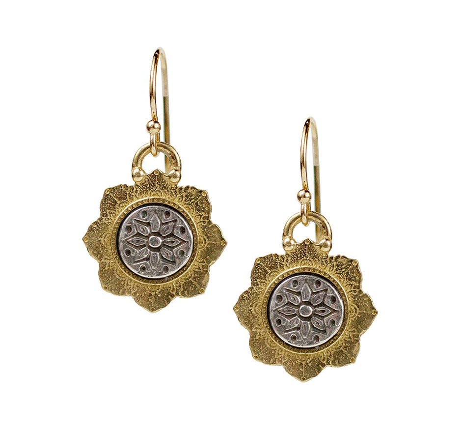 Dhyana Earrings "Seek Your Center"