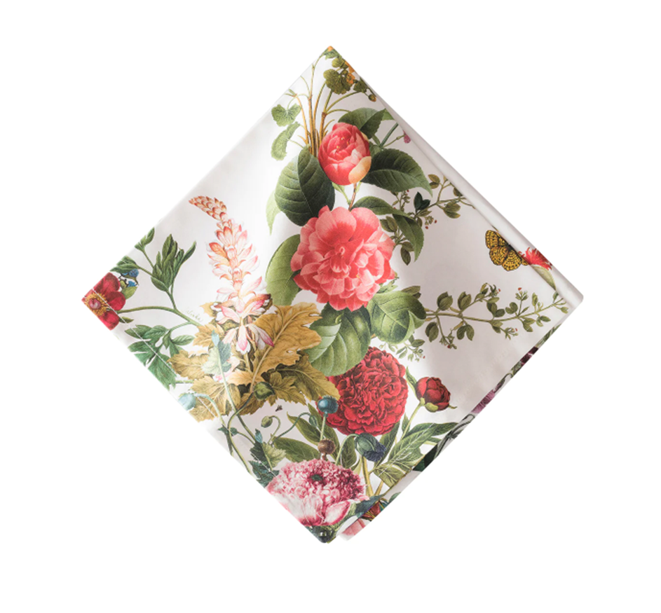 Field of Flowers Napkins (Set of 4, Available in 2 Colors)