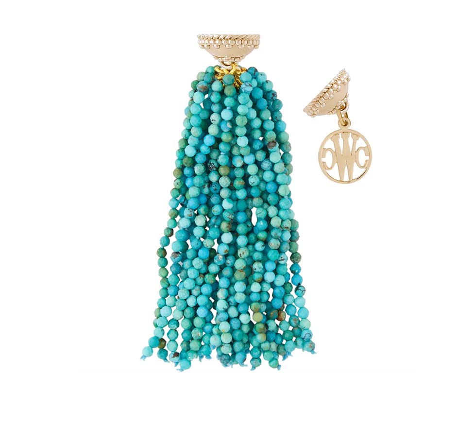 Nancy Chinese Turquoise Tassel