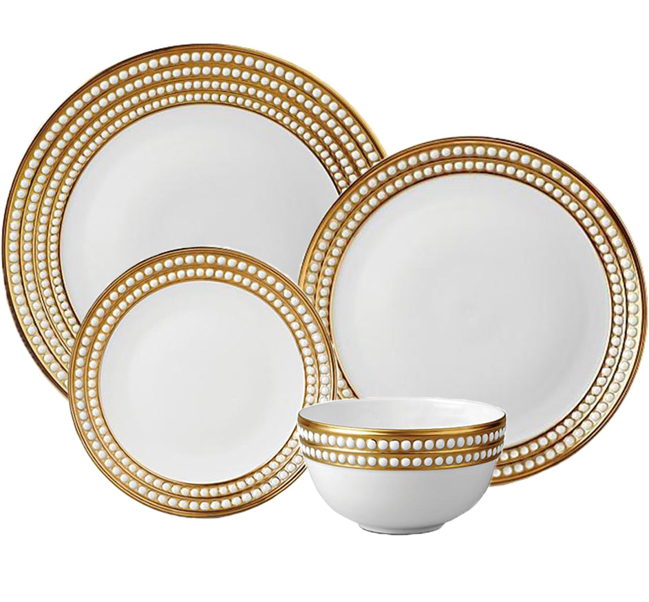 PERLEE DINNERWARE COLLECTION IN 24K Gold