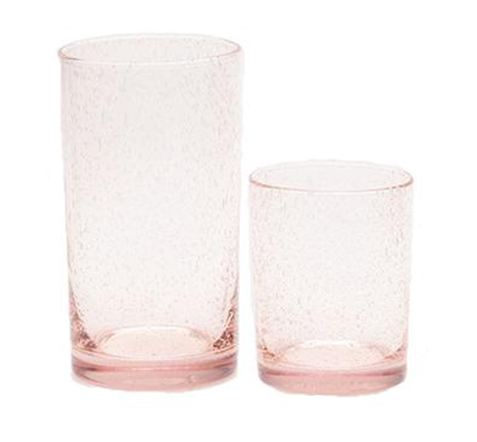 QUINN GLASSWARE COLLECTION IN PINK