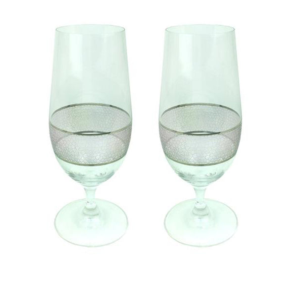 Panthera Platinum Glassware Collection (Sold in Sets of 2)
