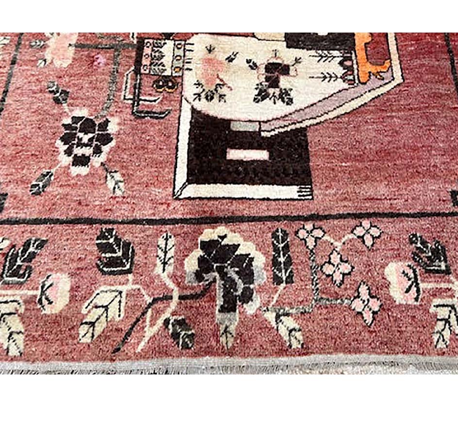 Old Summerkant Antique Rug 7'9X4'8