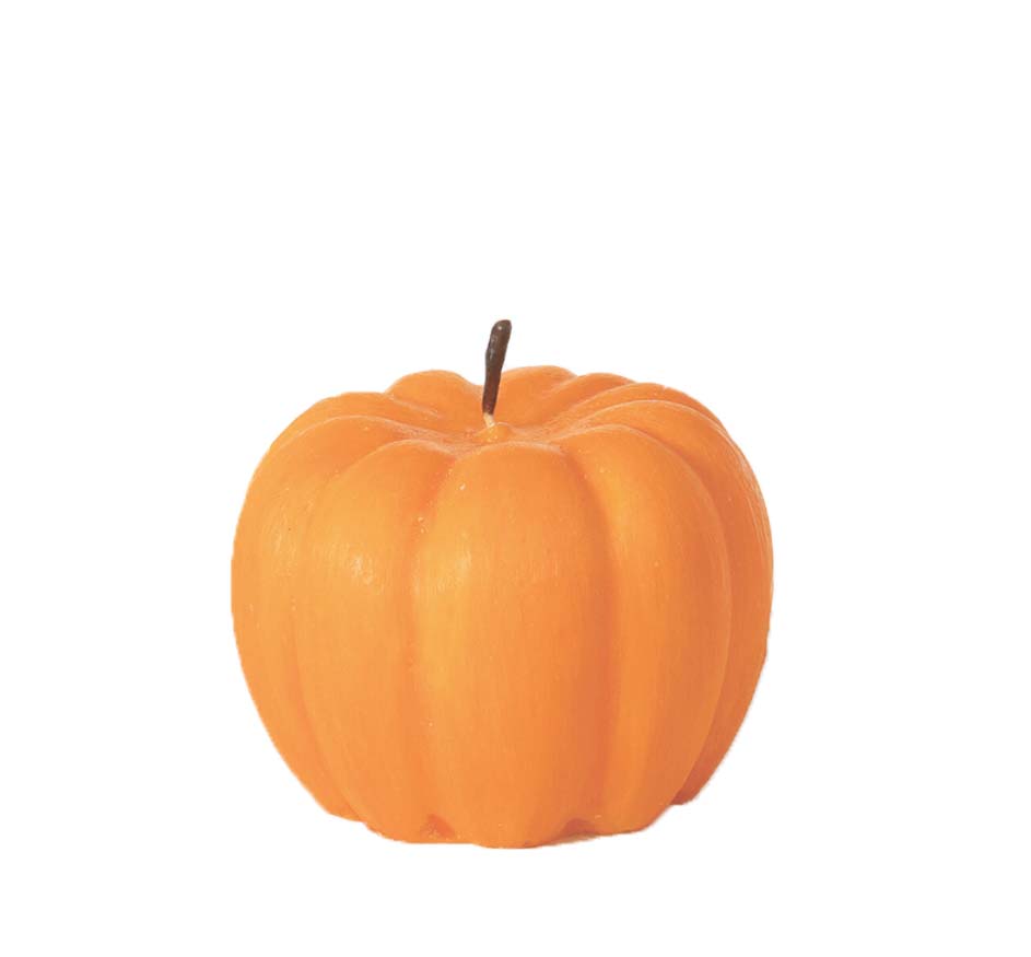 PUMPKIN CANDLE (Available in 2 Different Colors and 2 Different Sizes)