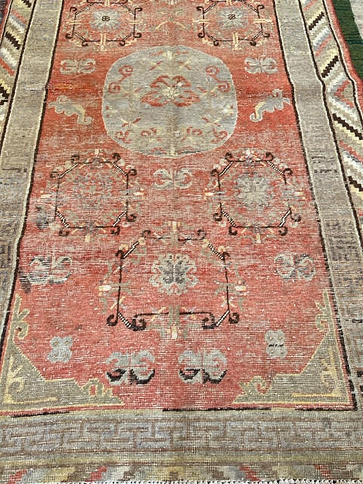 Old Summerkant Antique Rug 7'2X4'1