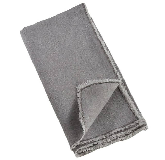 Fringed Stone Washed Napkins (Available in 7 Colors)