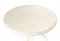 Cream Hide Side Table with Kudu Legs
