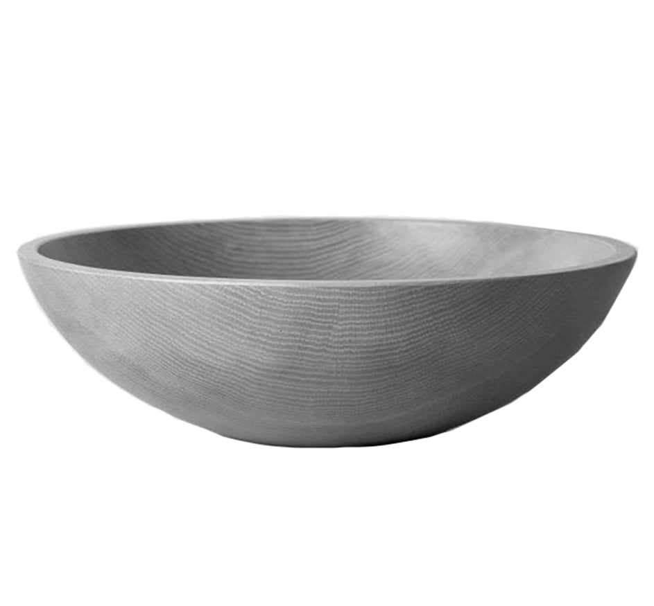 Wood Serving Bowl (2 Sizes and Colors Available)