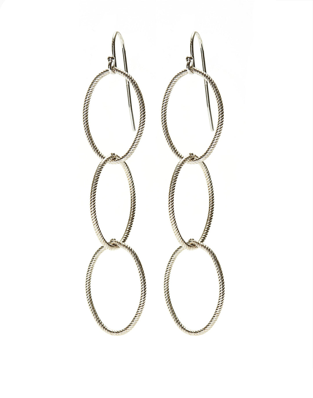 Triple Oval Earrings (Available in 2 Colors)