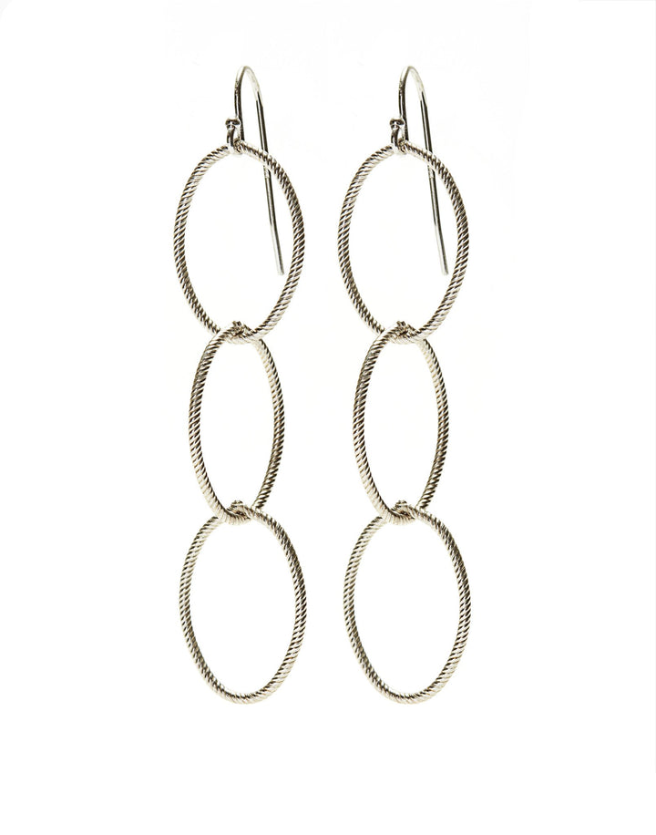 Triple Oval Earrings (Available in 2 Colors)