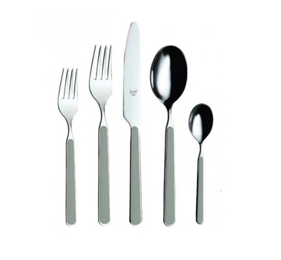 Fantasia 5-Piece Flatware in Vicuna