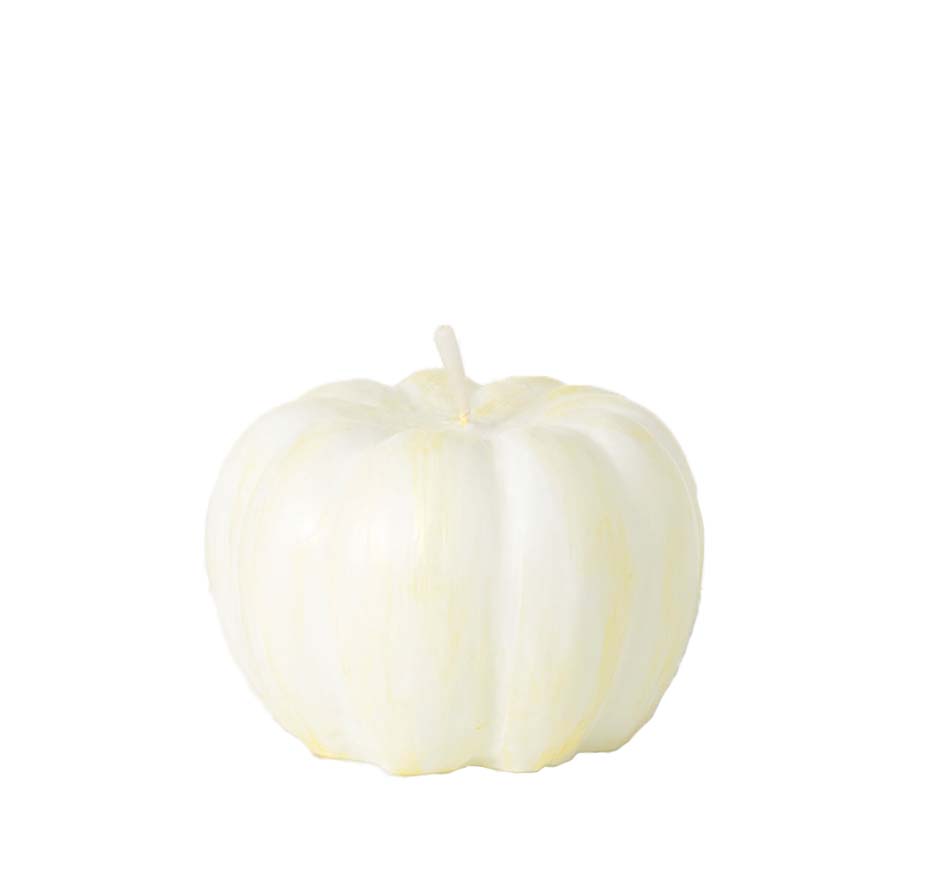 PUMPKIN CANDLE (Available in 2 Different Colors and 2 Different Sizes)