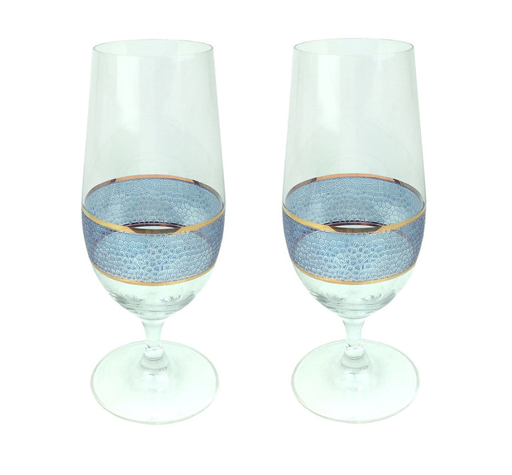 Panthera Indigo Glassware Collection (Sold in Sets of 2)