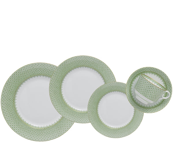 Lace Dinnerware Collection in Apple