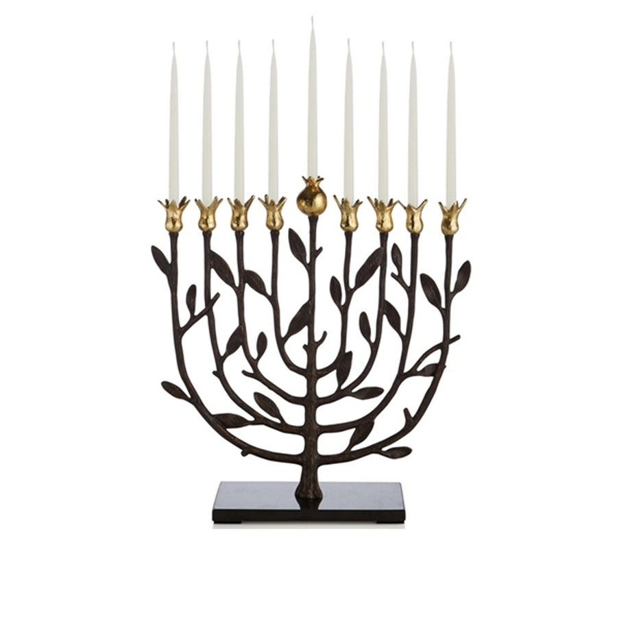 Menorah in Pomegranate Kosher