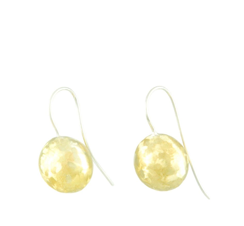 Ball Drop Earrings in Bronze