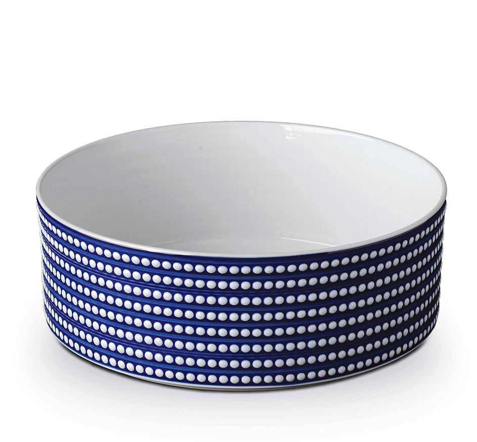 Perlée Bleu Deep Bowl