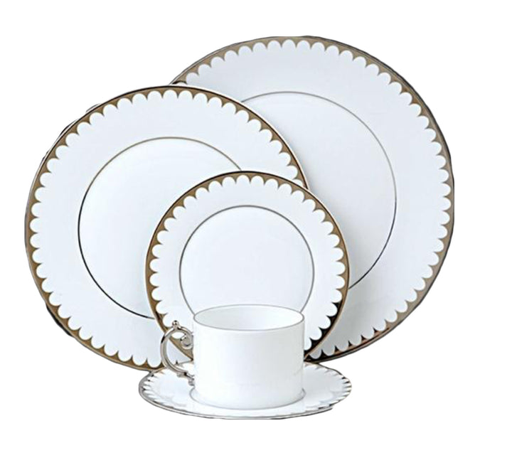 Aegean Dinnerware Collection in Filet Platinum