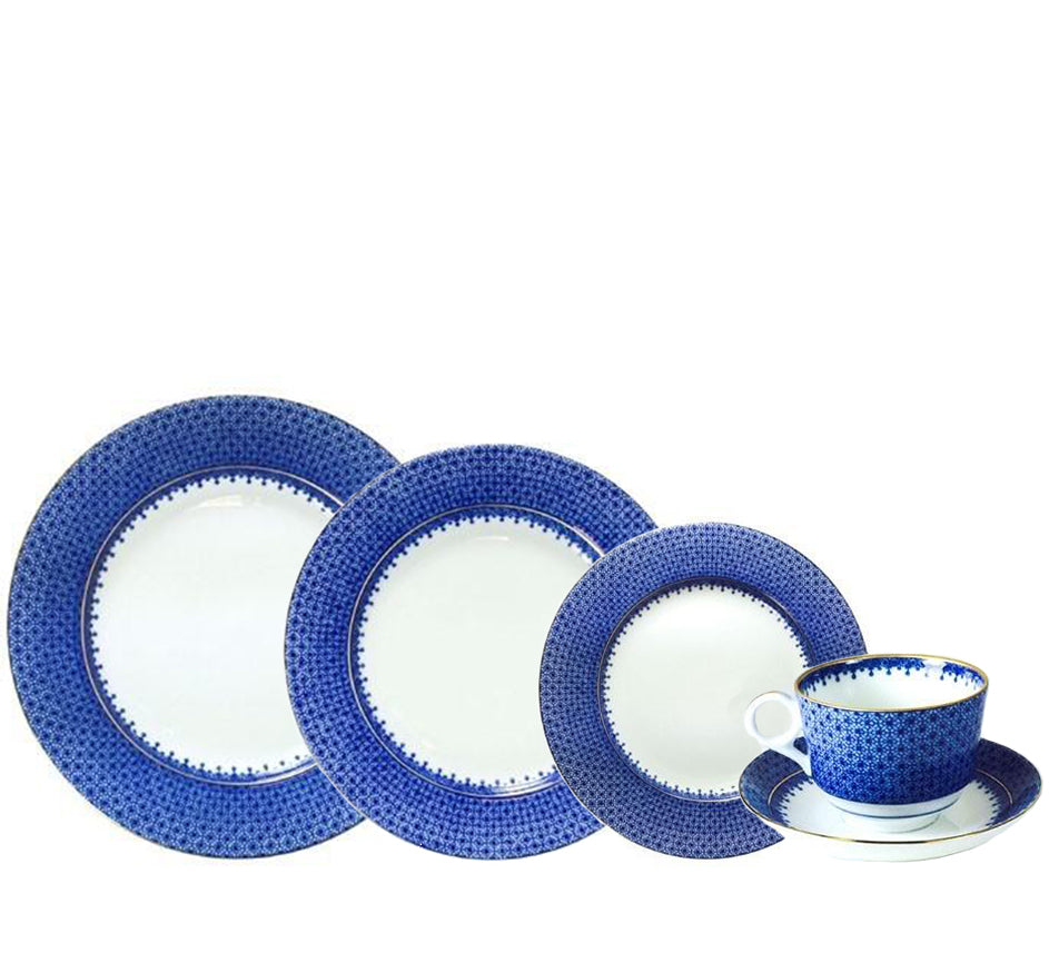 Lace Dinnerware Collection in Blue