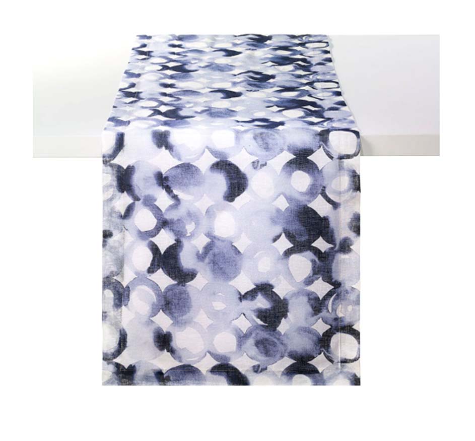 Watermark Runner in Blue