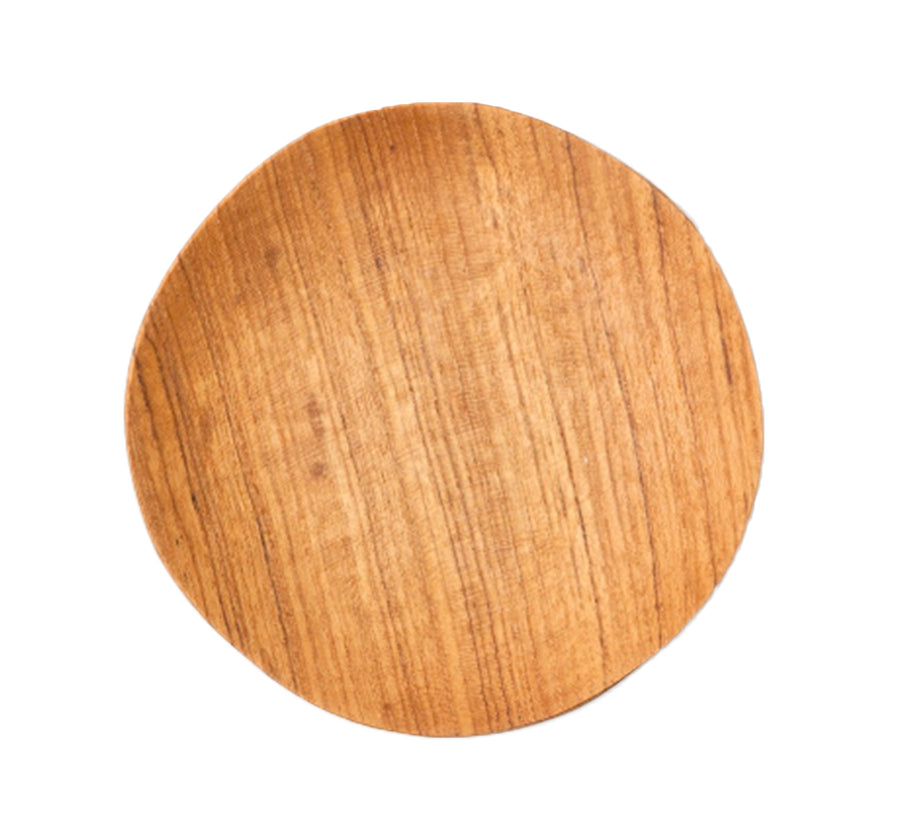 Rowan Teak Salad/Dessert Plate Set Of 4