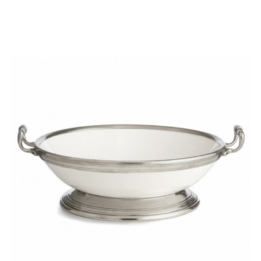 Tuscan Large Footed Bowl with Handles