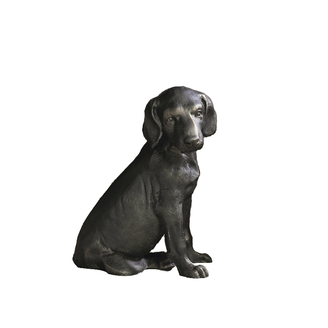 Lab Pup Sculpture