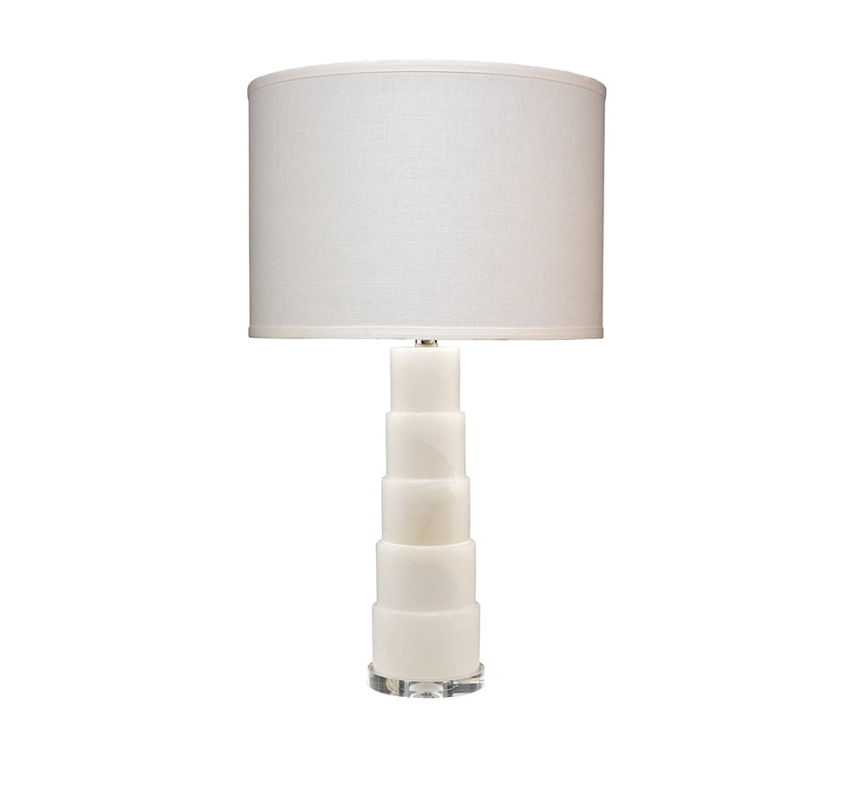 Caspian Table Lamp in Alabaster