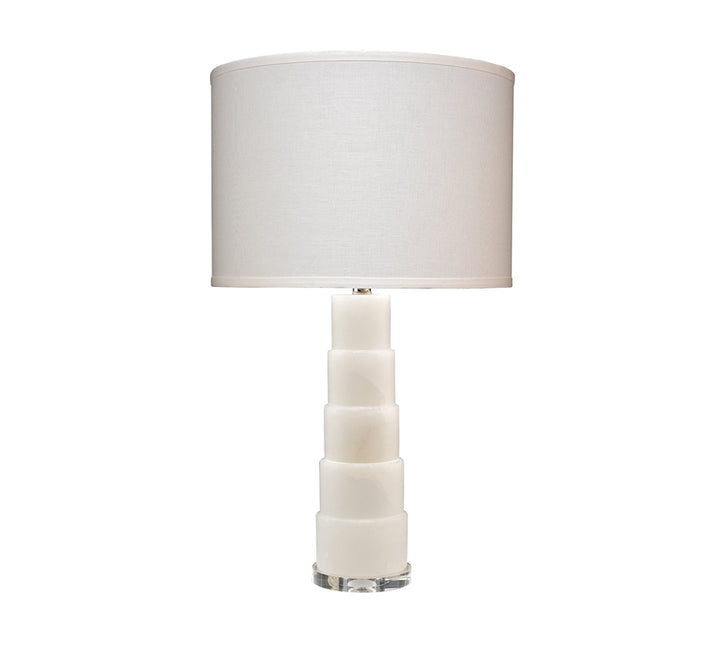 Caspian Table Lamp in Alabaster