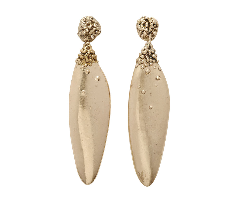 Caviar Salvia Earring