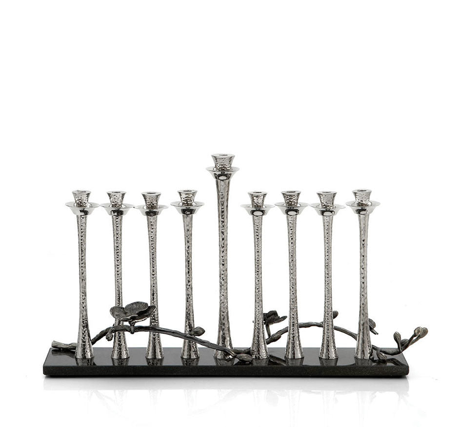 Black Orchid Menorah