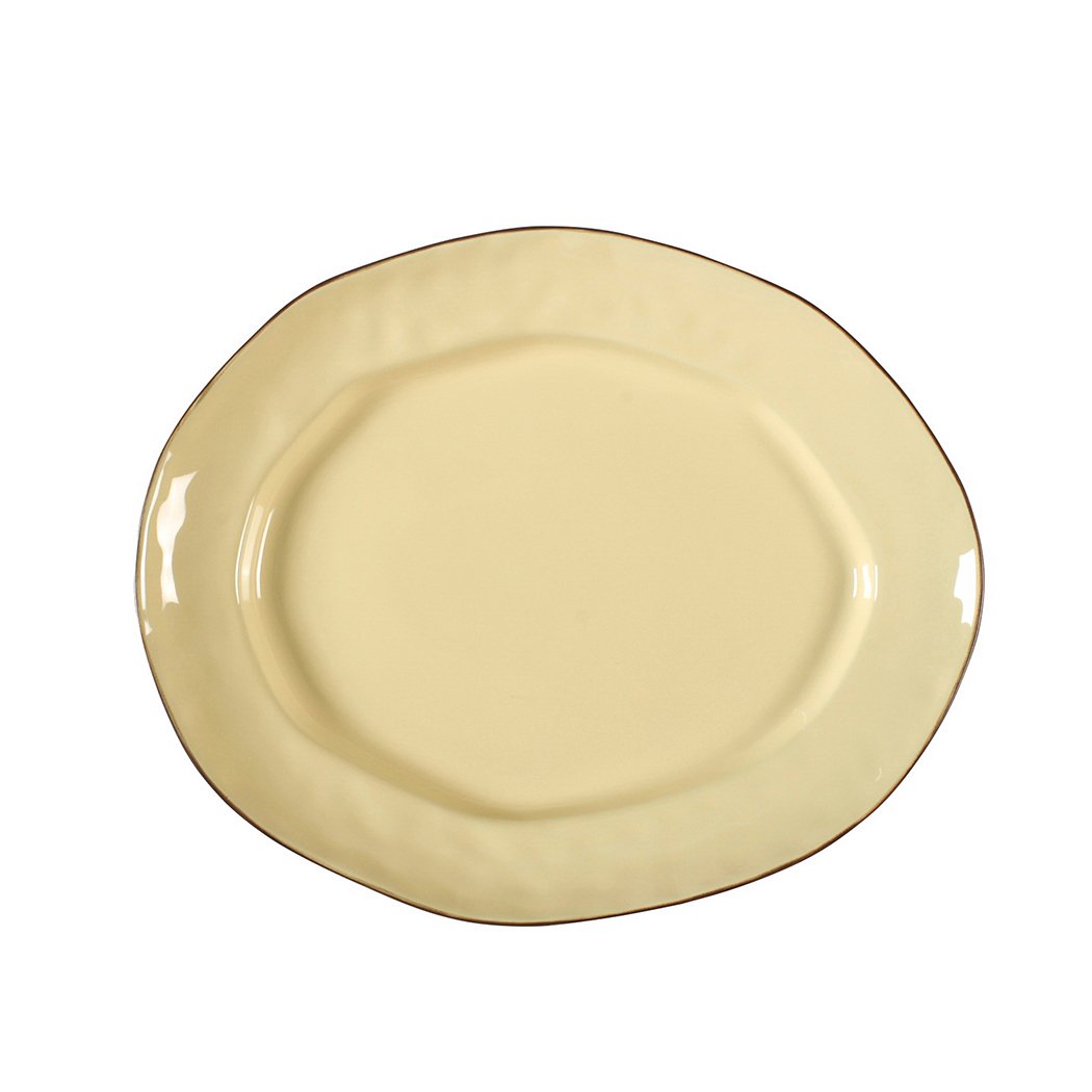 Cantaria Large Oval Serving Platter (Available  In 9 Colors)