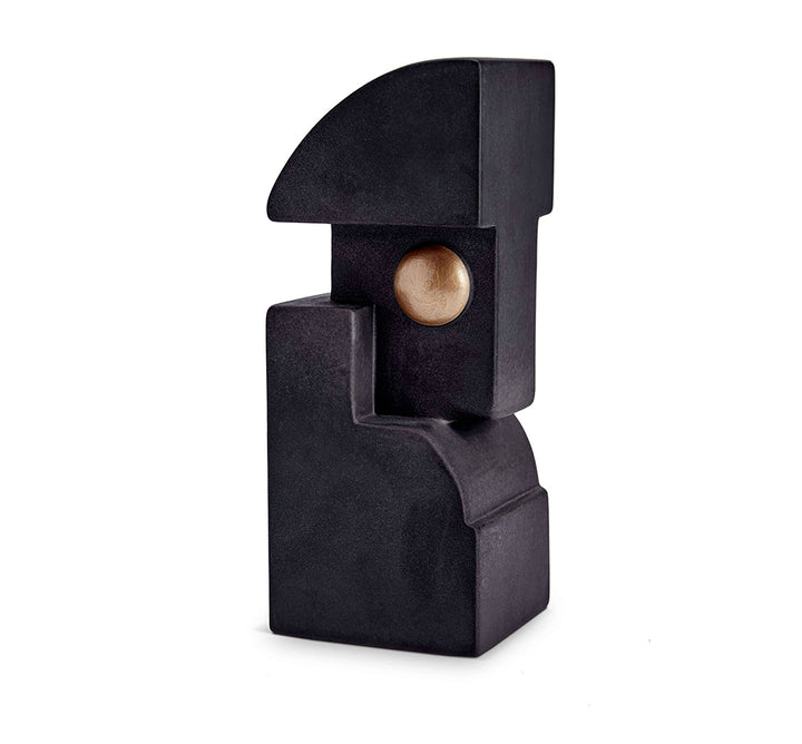 Cubisme Bookend One in Black